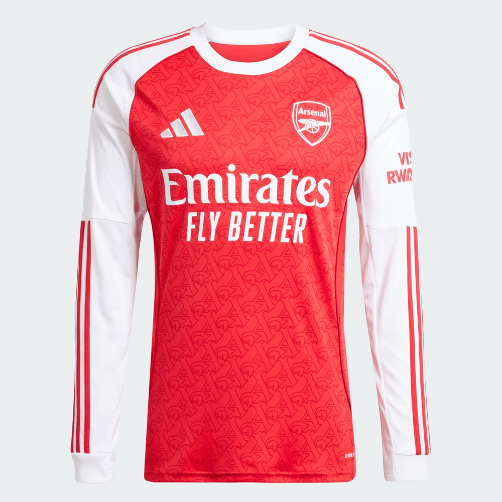 Herren Arsenal 2025/26 Heim-Langarm-Hemd