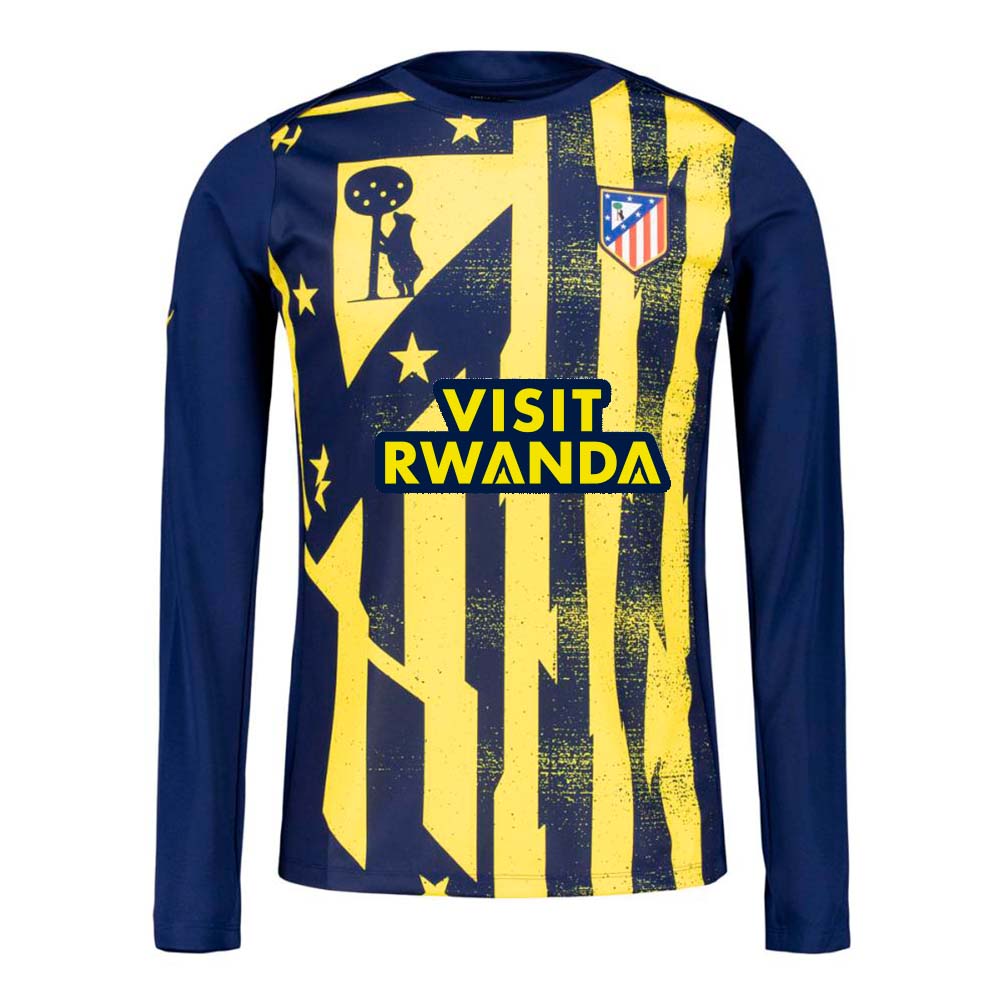 Kid's Atletico Madrid 2025/26 Third Pre Match Long Sleeved Shirt