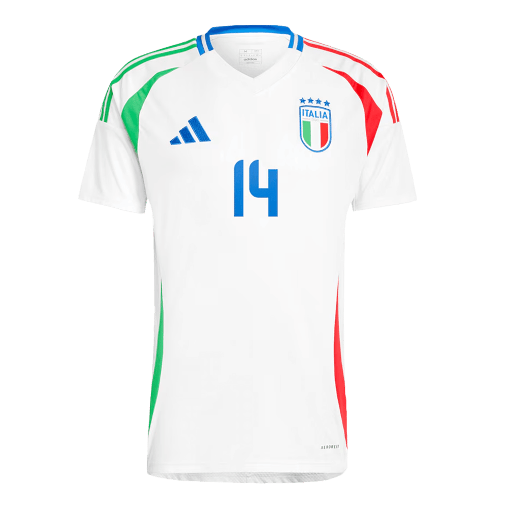 Federico Chiesa #14 Italien Auswärts trikot EURO 2024