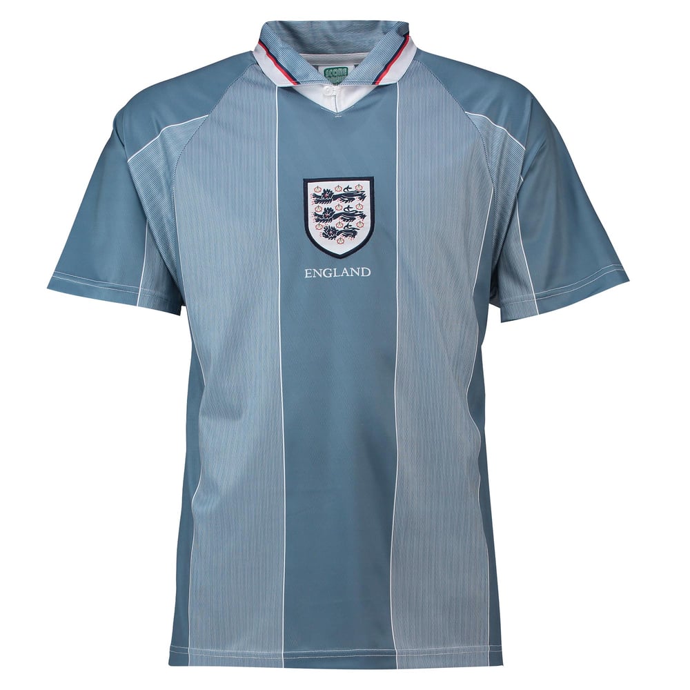 Kinder England 1996 Auswärts Europameisters chaft Retro Shirt
