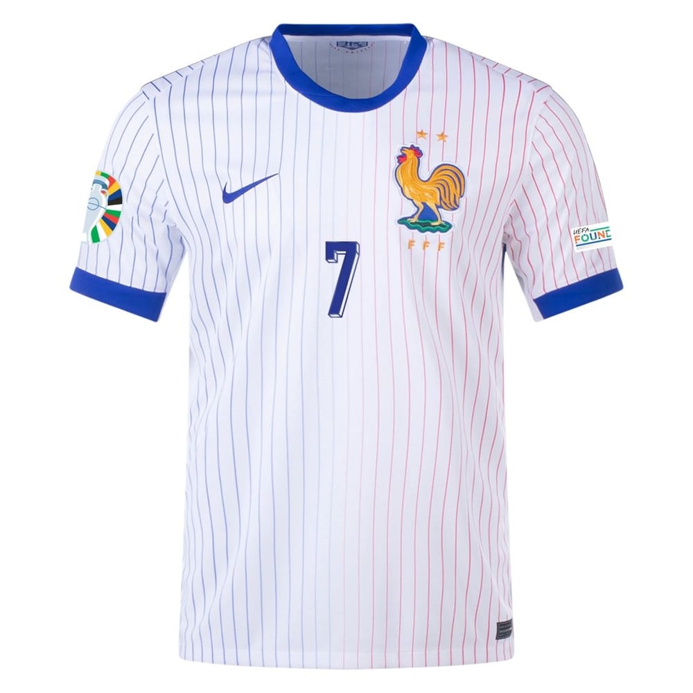 Antoine Griezmann #7 Frankreich Auswärts Jersey EURO 2024