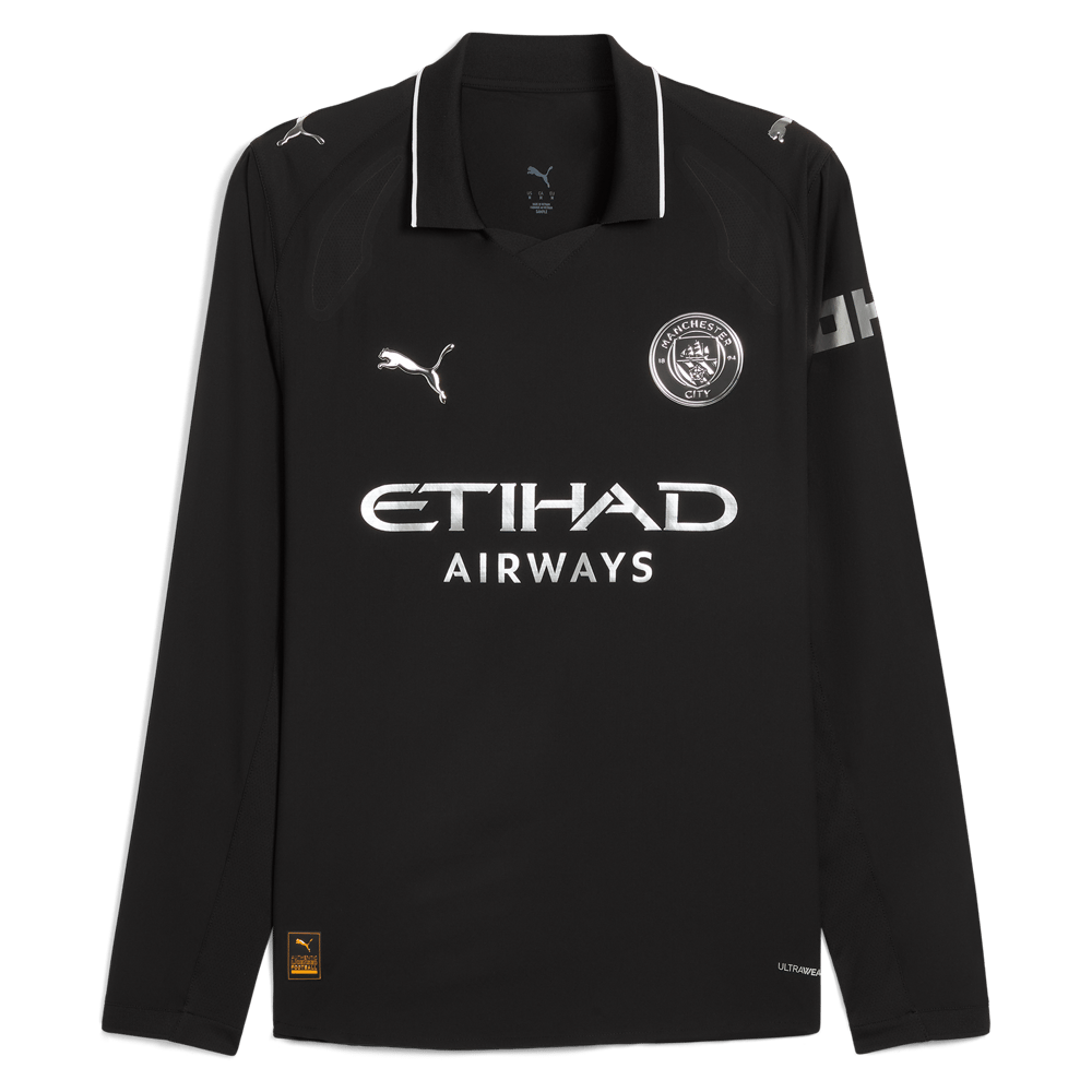 Frauen Manchester City 2025/26 Auswärts Langarm Shirt