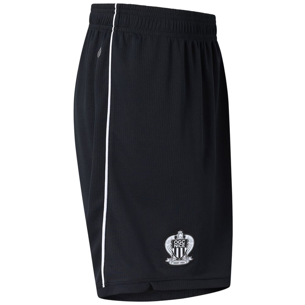 Kid's OGC Nice 2025/26 Home Shorts