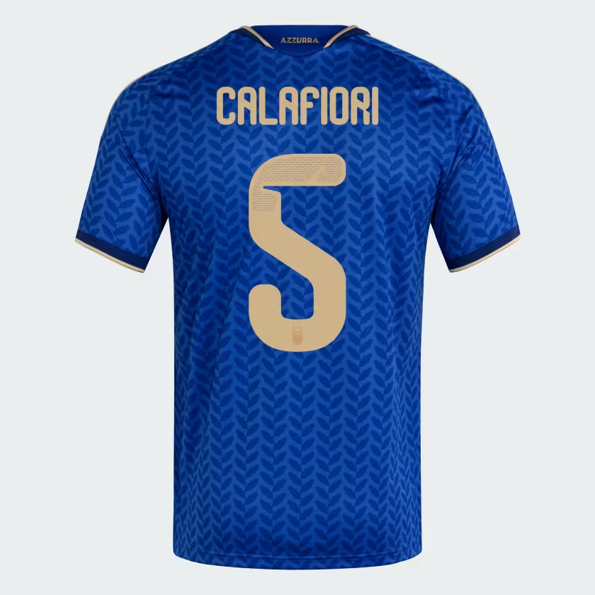 Kinder Italien 2026 Heim authentisches Weltcup-Shirt CALA FIORI #5