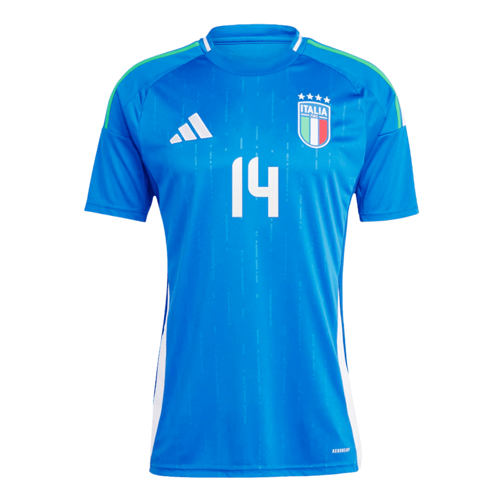Federico Chiesa #14 Italien Home Jersey EURO 2024