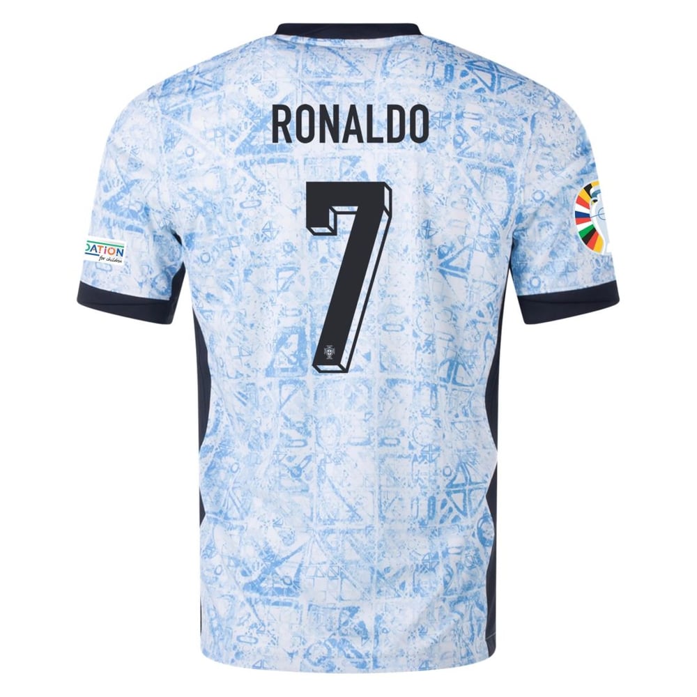 Cristiano Ronaldo #7 Portugal Auswärts Jersey EURO 2024