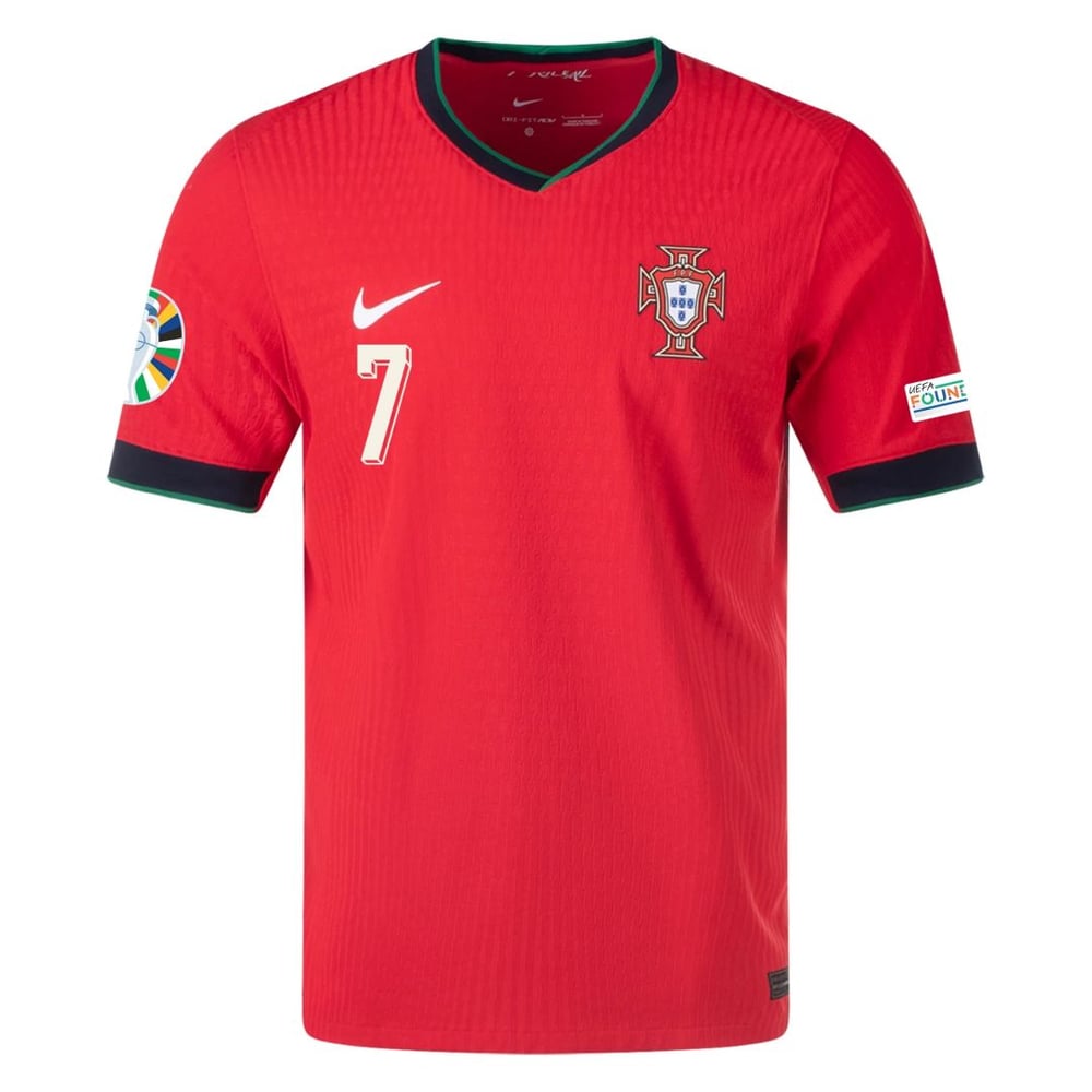 Cristiano Ronaldo #7 Portugal Spieler Version Heim Jersey EURO 2024