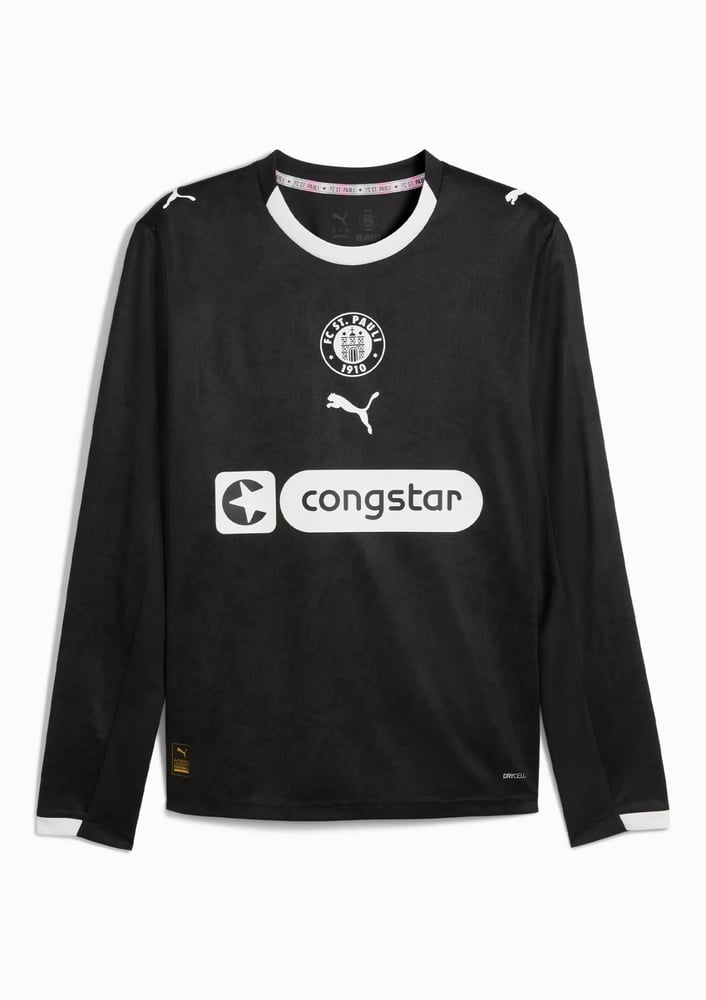 Kid's FC St. Pauli 2025/26 Third Long Sleeve Shirt