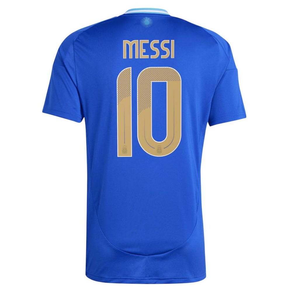 Lionel Messi #10 Argentinien Auswärts Jersey Cup of America 2024