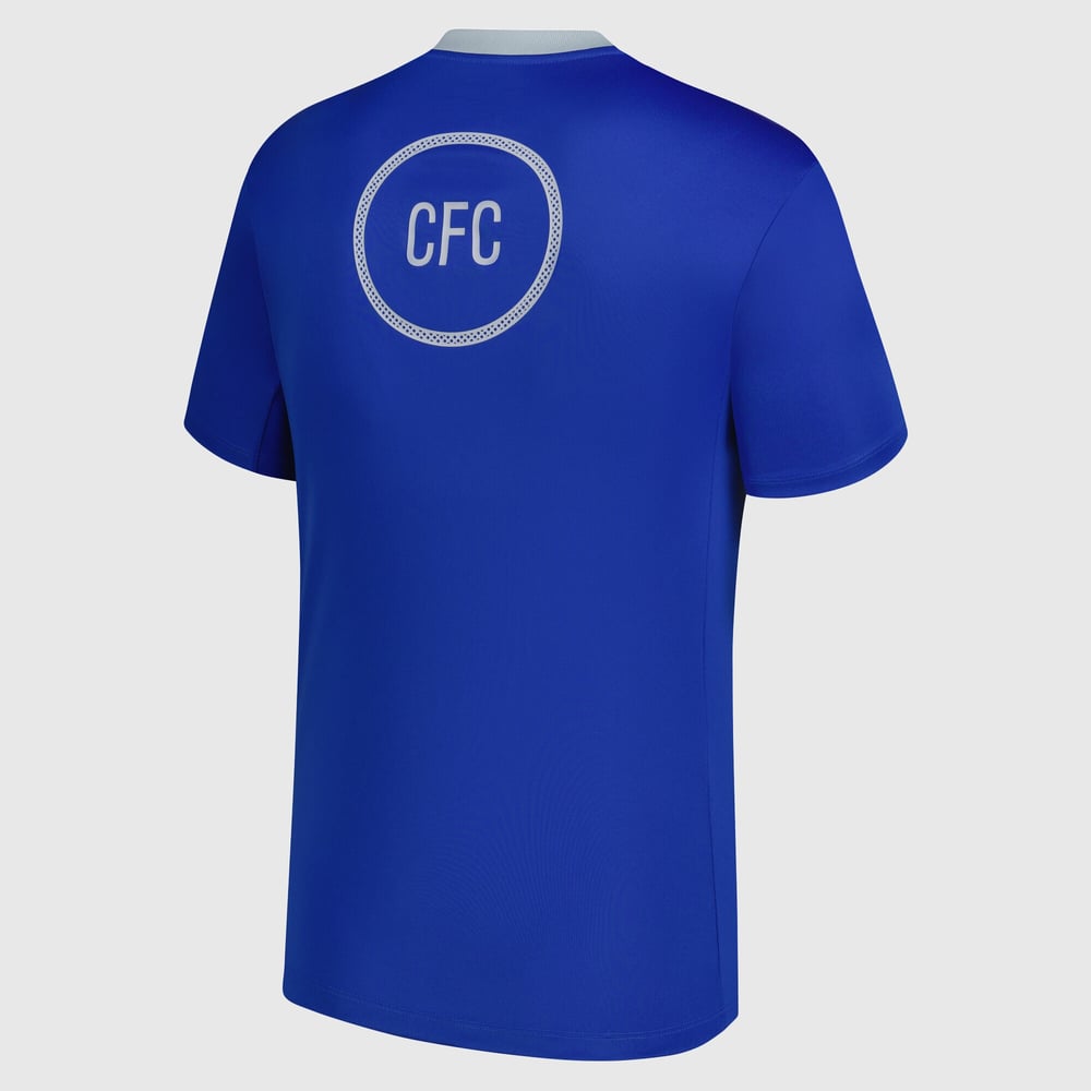 Kinder Chelsea 2025/26 Drittes Pre Match Shirt-Blau