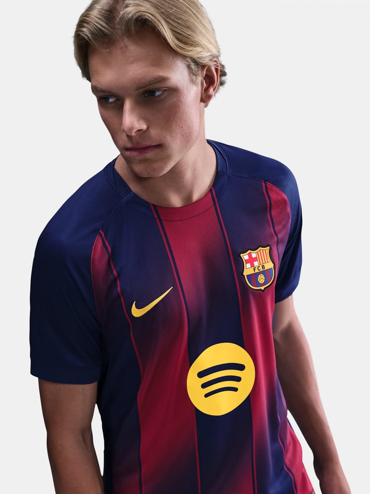 Women's FC Barcelona 2025/26 Home UCL Shirt - LEWANDOWSKI #9