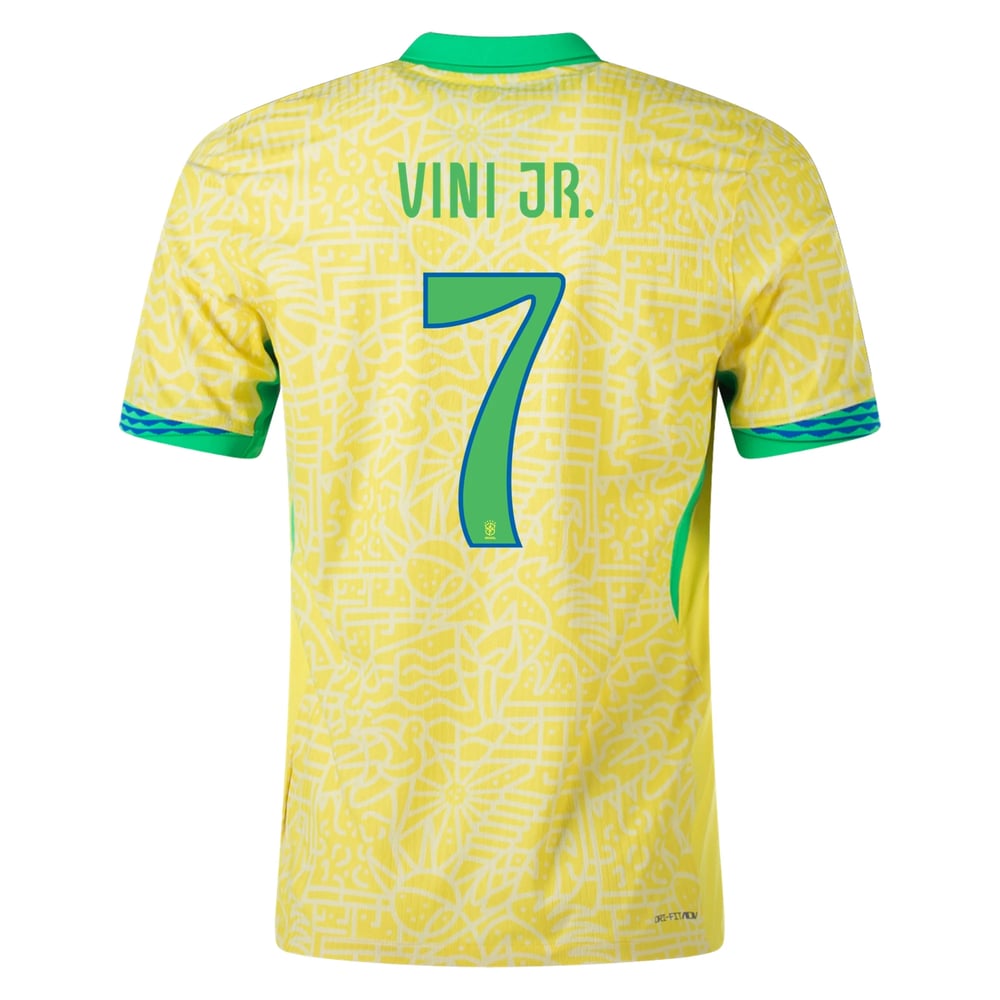 Das Kind ist VINI JR. Brasilien 2024 Heim Shirt
