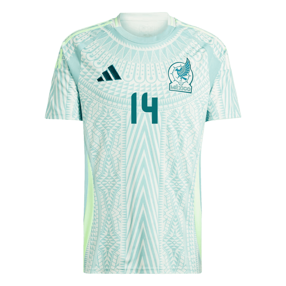 Javier Hernandez Chicharito #14 Mexiko Auswärts Jersey America Cup 2024