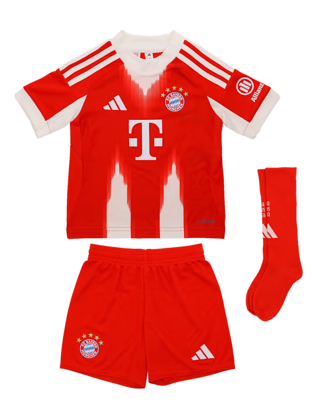 Kinder Bayern München 2025/26 Home Kit