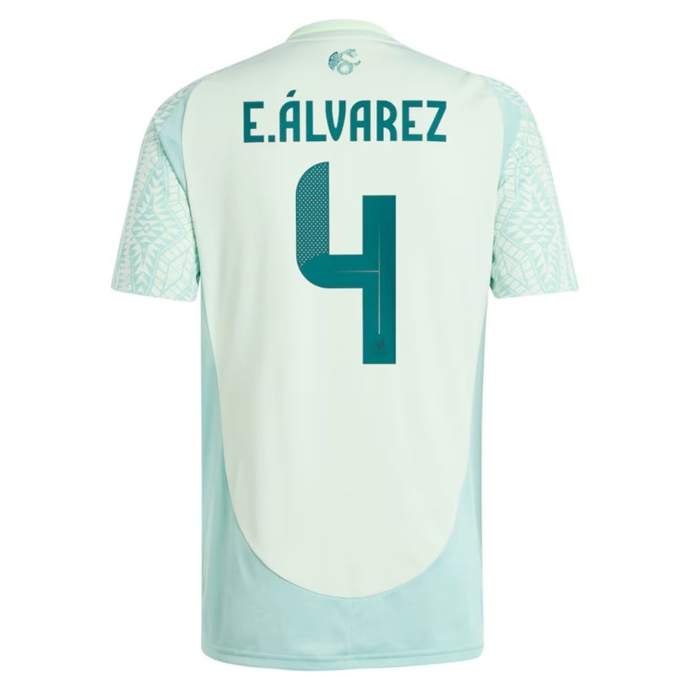 Edson Alvarez #4 Mexiko Auswärts Jersey Cup Amerika 2024.