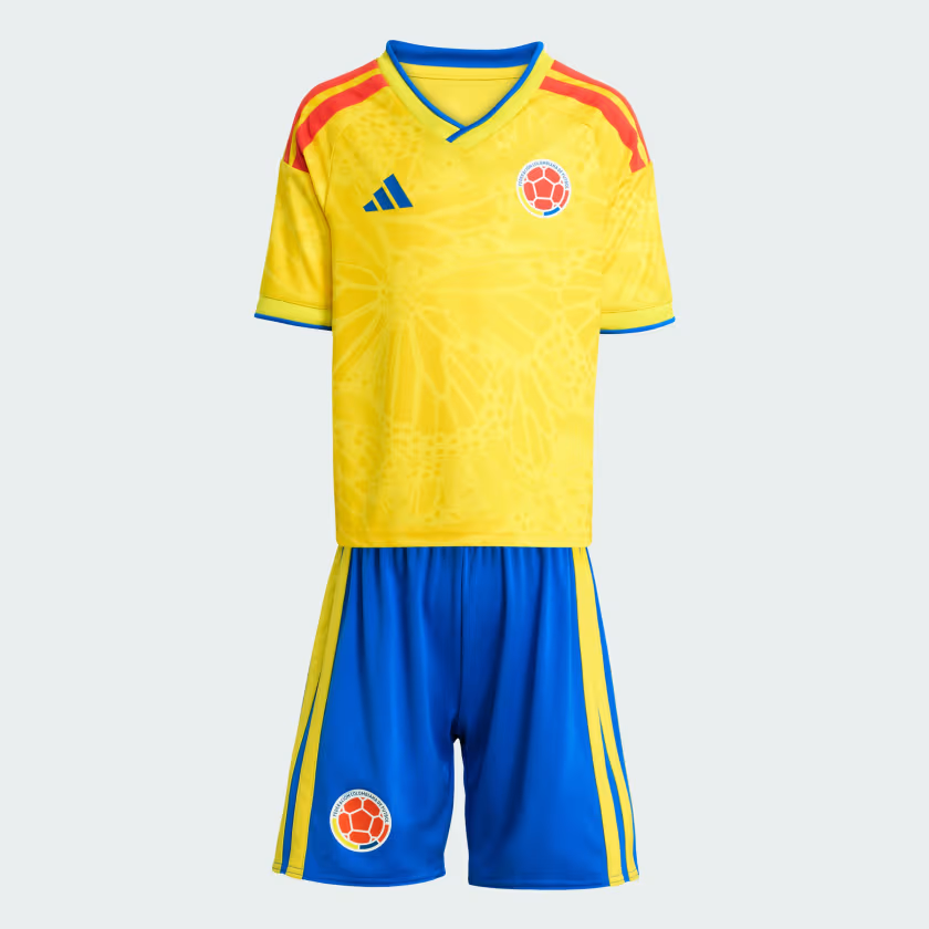 Kinder Kolumbien 2026 Heim-WM-Kit