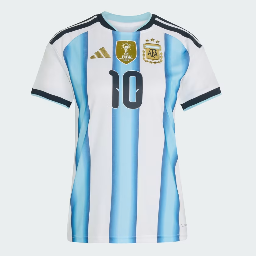 Kinder Argentinien 2026 Heim authentisches WM-Shirt MESSI #10