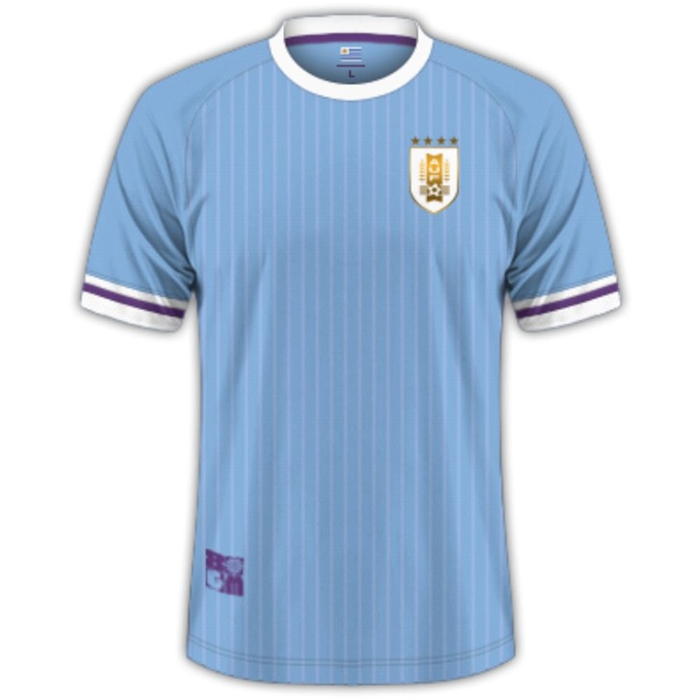 Uruguay Spieler Version Heim Jersey America Cup 2024