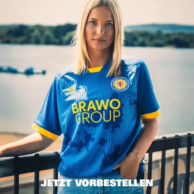 Men's Eintracht Braunschweig 2025/26 Away Shirt