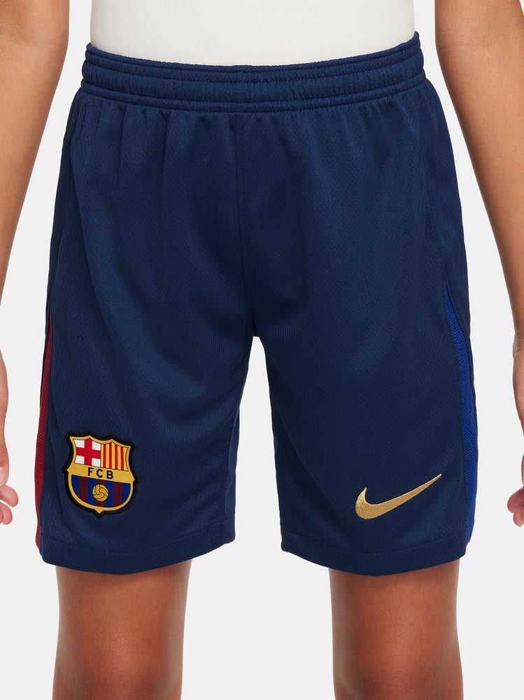 Kid's FC Barcelona 2024/25 Home Shorts