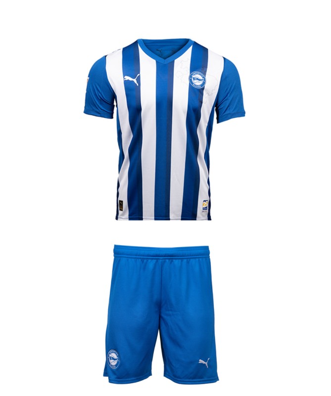 Kid's Alaves 2025/26 Home No Sponsor Kit