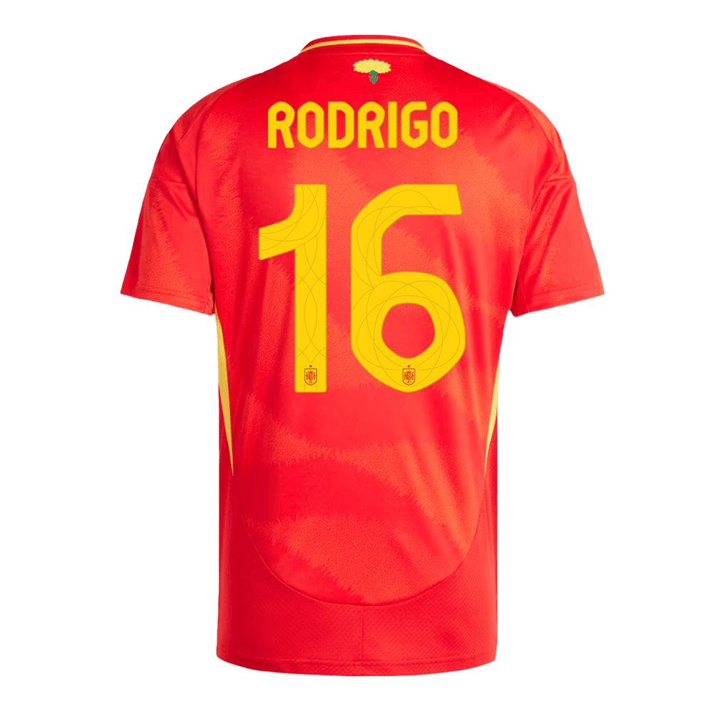 Rodrigo #16 Spanien Heimtrikot EURO 2024