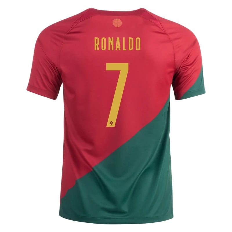 Cristiano Ronaldo #7 Portugal Home Jersey Weltmeister schaft 2022