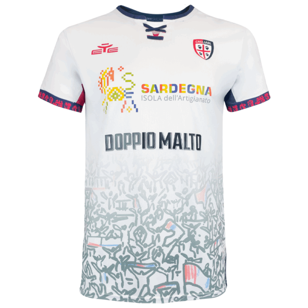 Kinder Cagliari Fußball 2025/26 Auswärts trikot