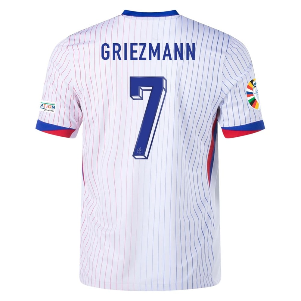 Antoine Griezmann #7 Frankreich Auswärts Jersey EURO 2024