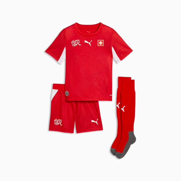 Kinder Schweiz 2026 Heim-WM-Kit