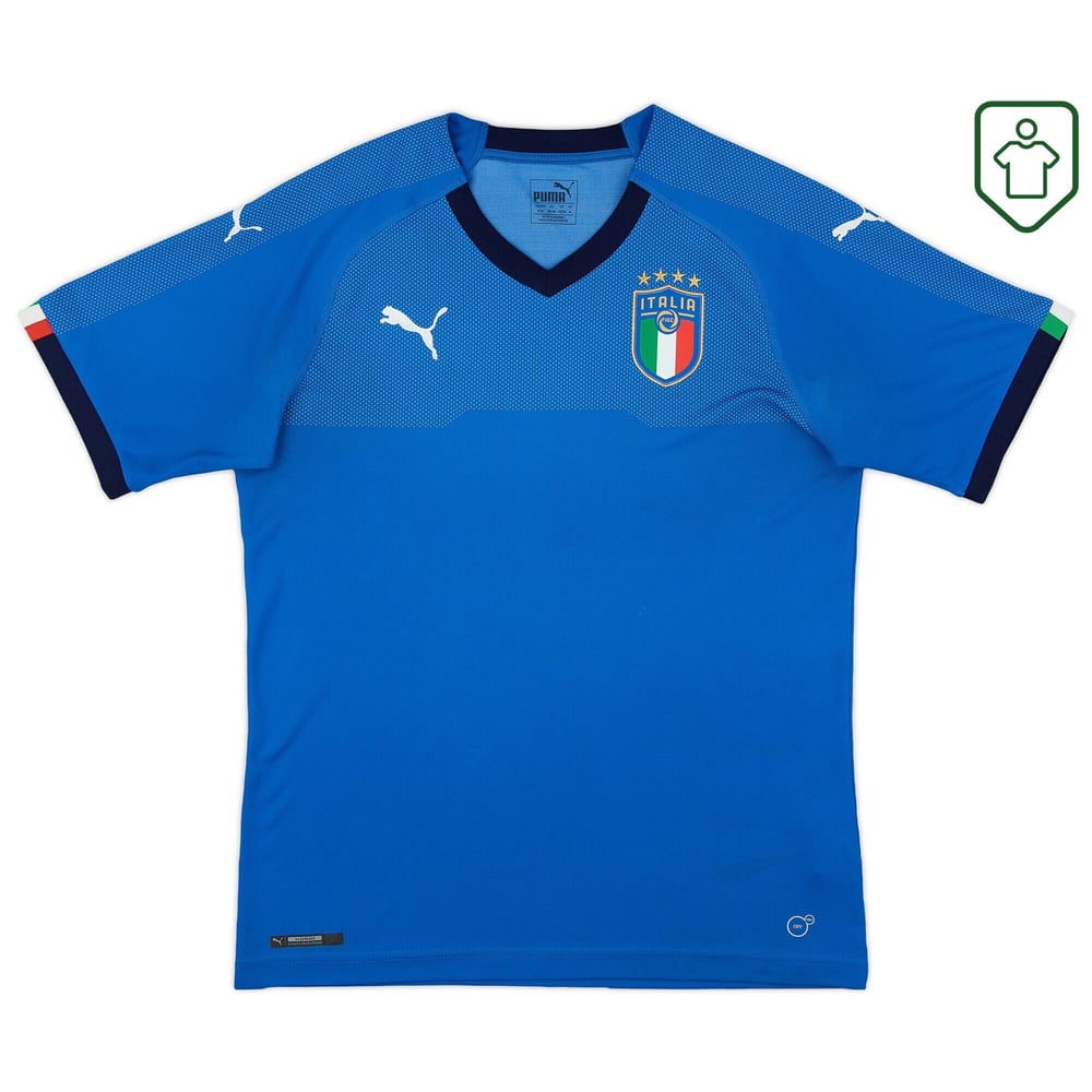 Herren Italien 2018/19 Home Retro Shirt
