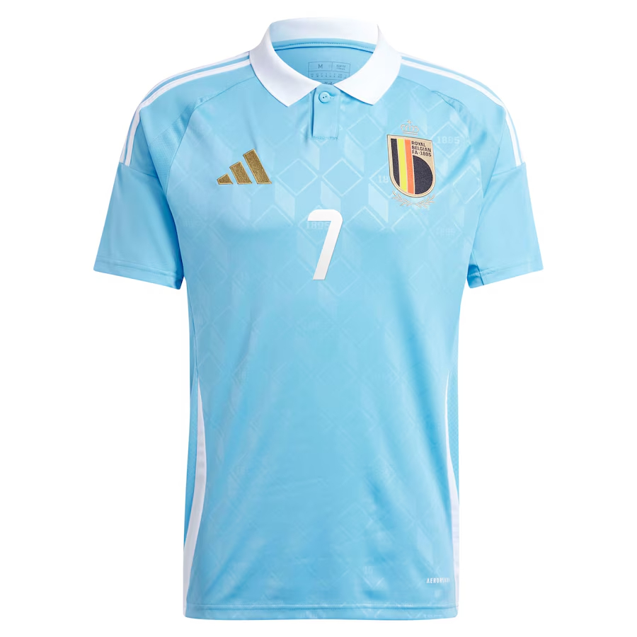 Kinder DE BRUYNE Belgien 2024/25 Auswärts trikot