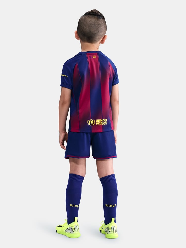 Kid's FC Barcelona 2025/26 Home Kit