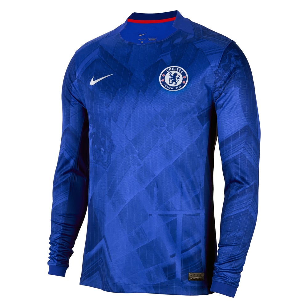 Kinder Chelsea 2025/26 Heim-Langarm-Shirt