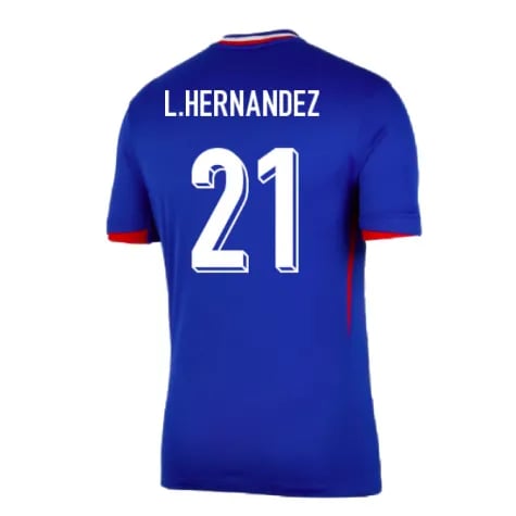 KID'S L.HERNANDEZ Frankreich 2024/25 Home T-Shirt