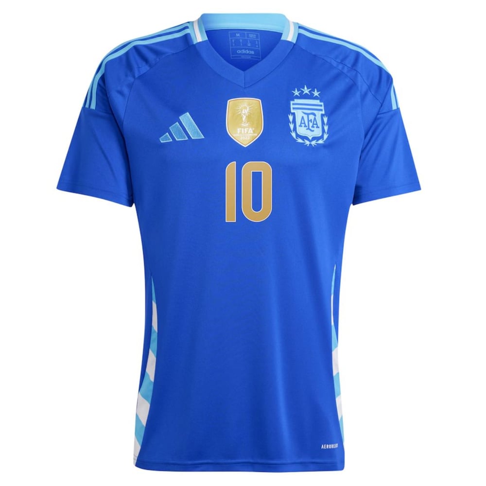 Lionel Messi #10 Argentinien Auswärts Jersey Cup of America 2024