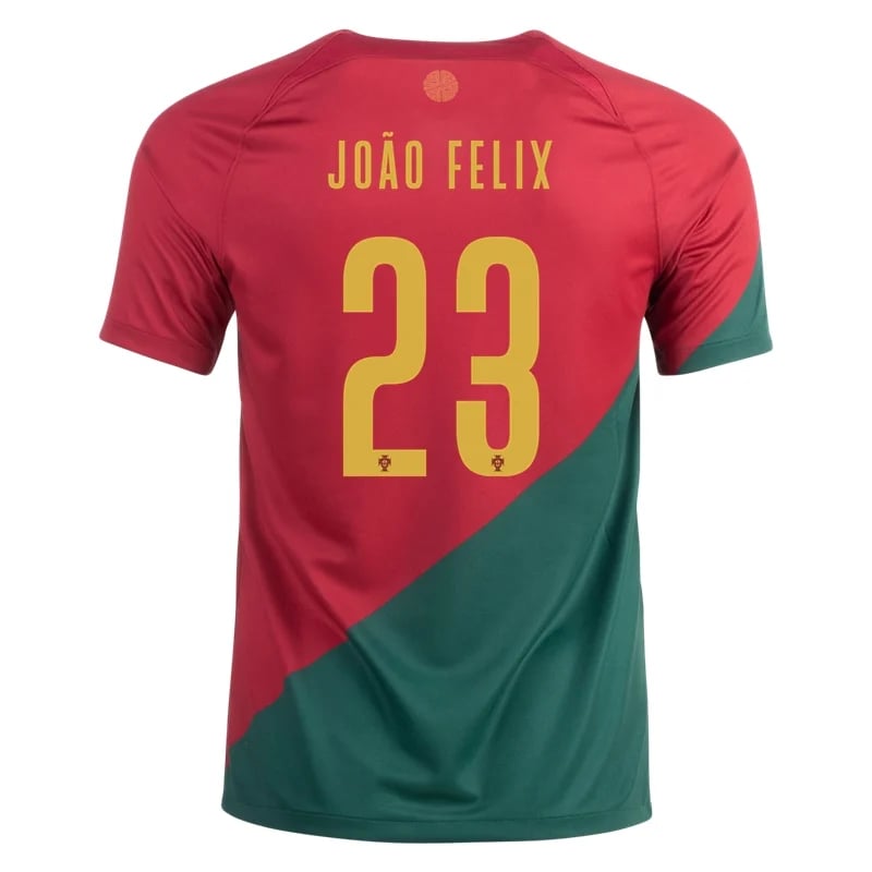 Joao Felix #23 Portugal Home Jersey Weltmeister schaft 2022