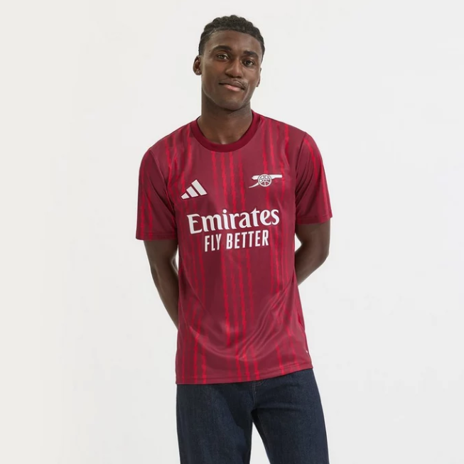Frauen Arsenal 2025/26 Drittes Pre Match Shirt-Rot