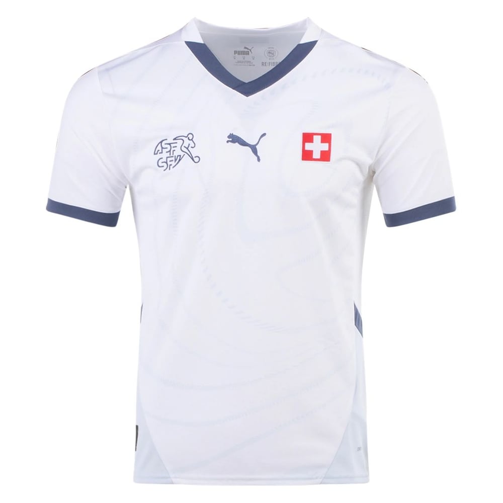 Schweiz Auswärts Jersey EURO 2024