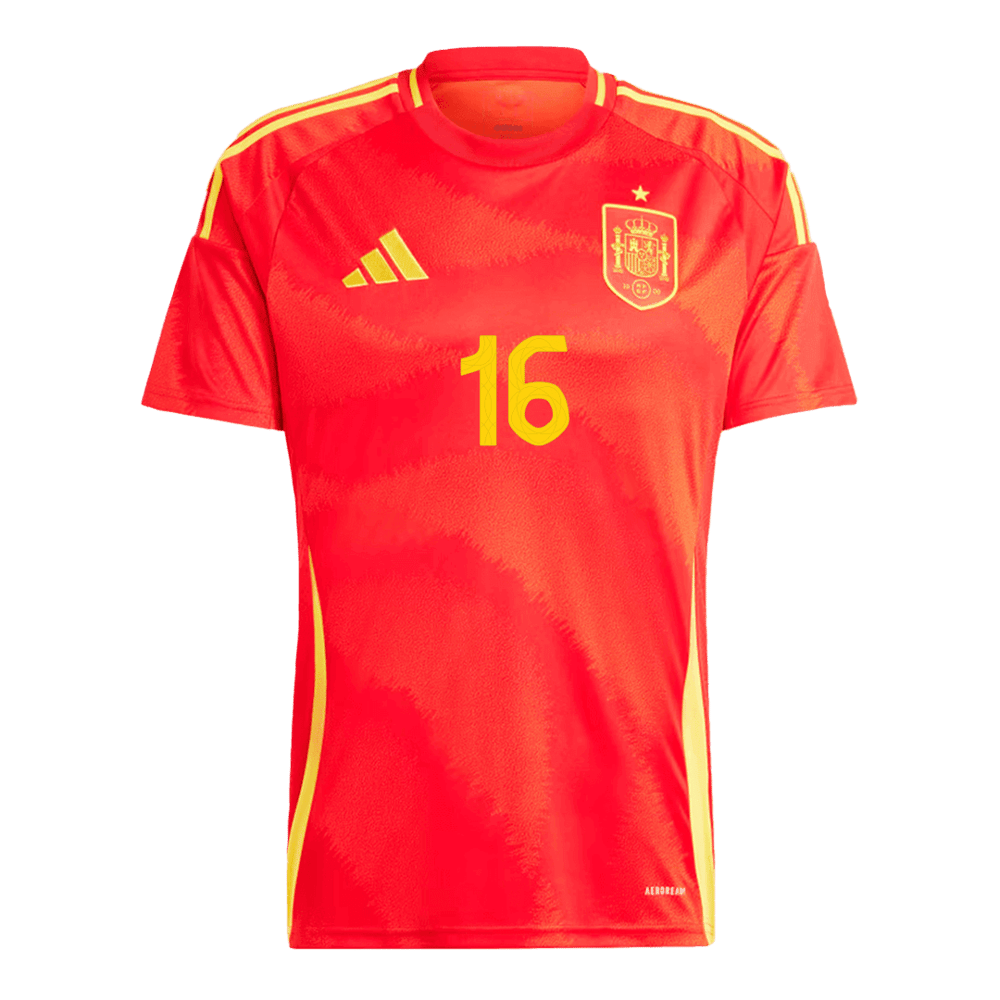 Rodrigo #16 Spanien Heimtrikot EURO 2024