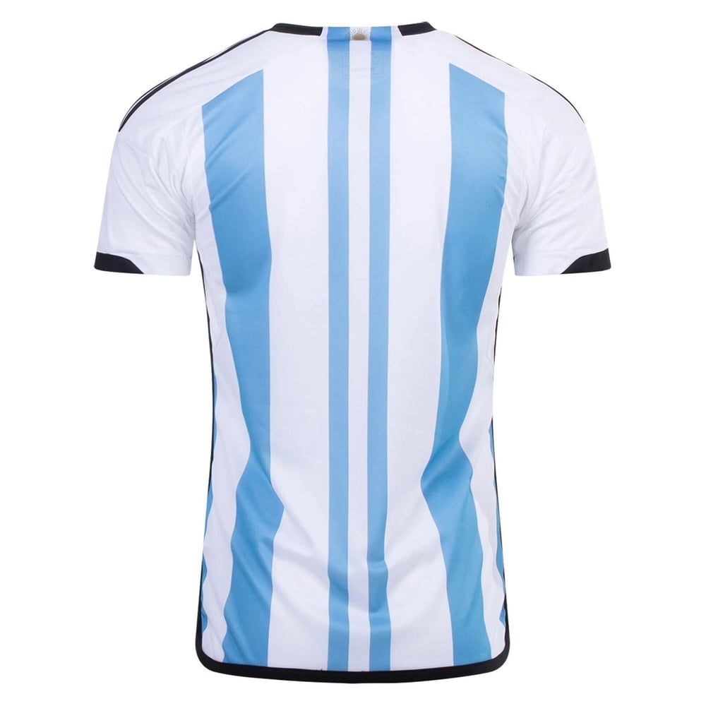 Argentinien Home Jersey Weltmeister schaft 2022