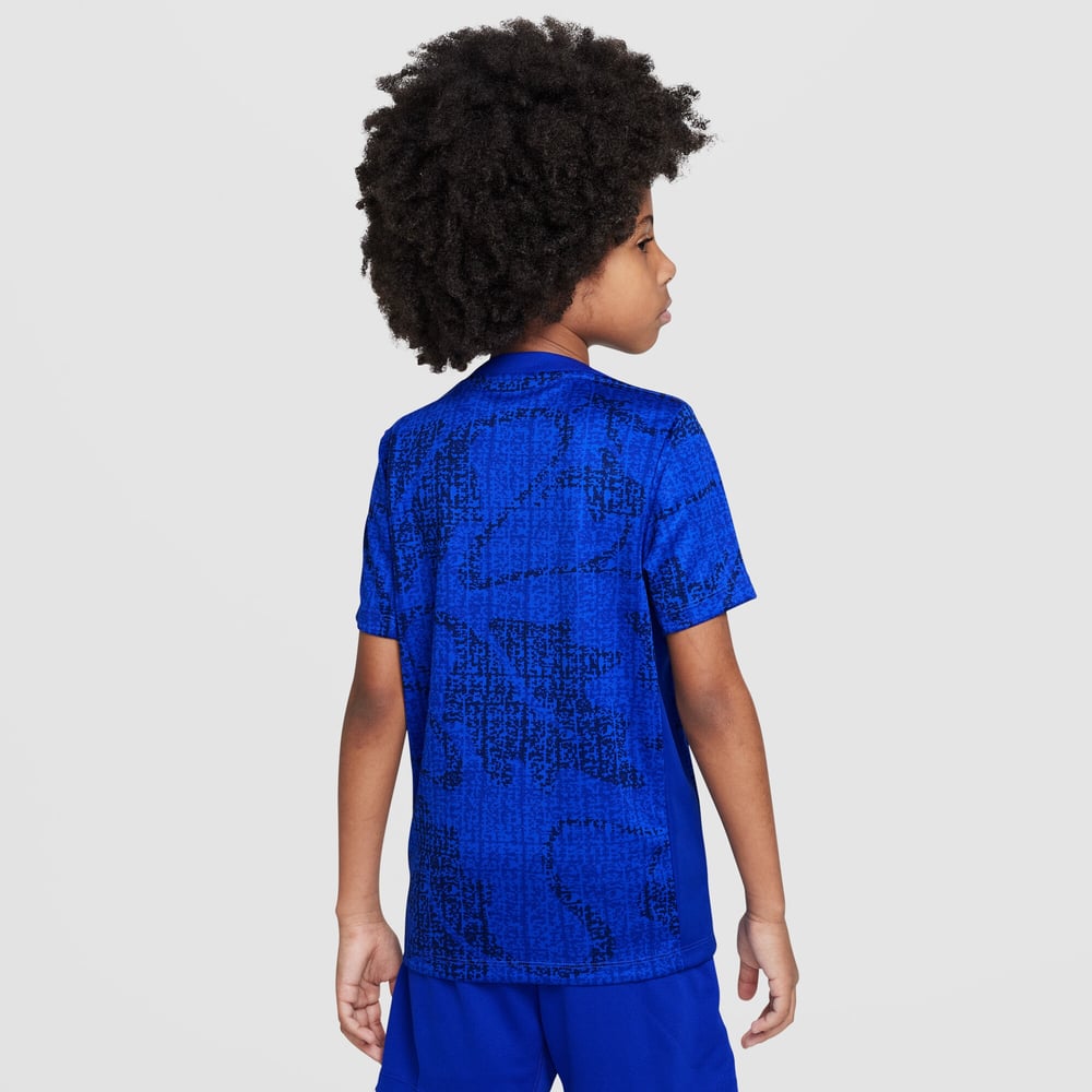 Kinder Frankreich 2025 drittes Pre Match Shirt