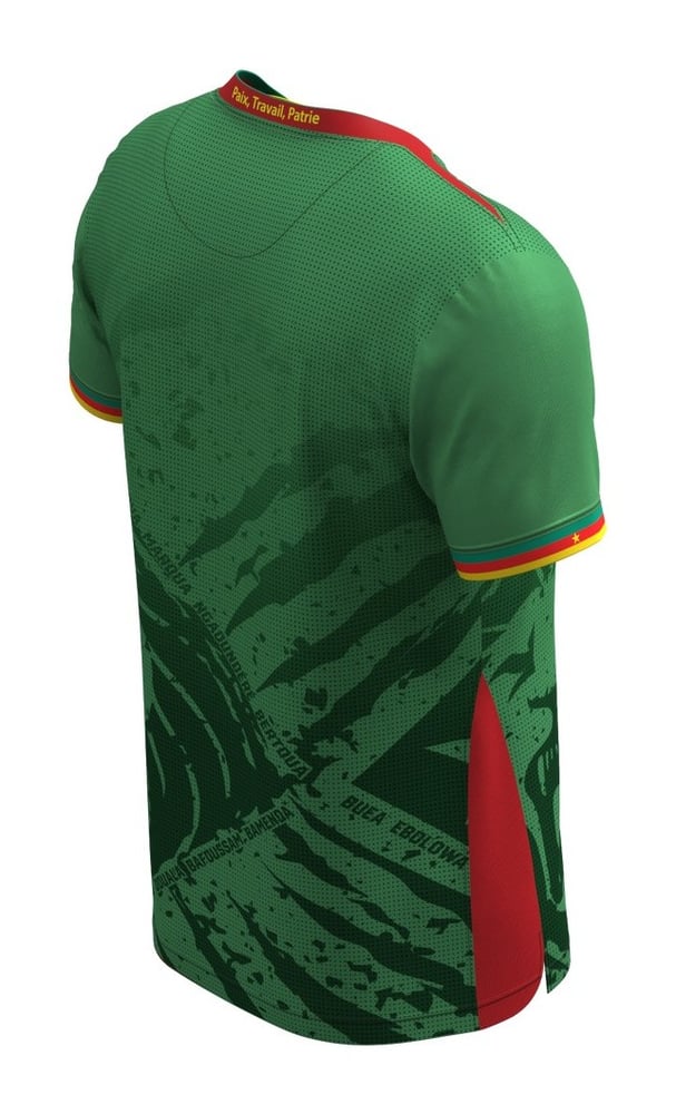 Kind Kamerun 2025 Heim Shirt