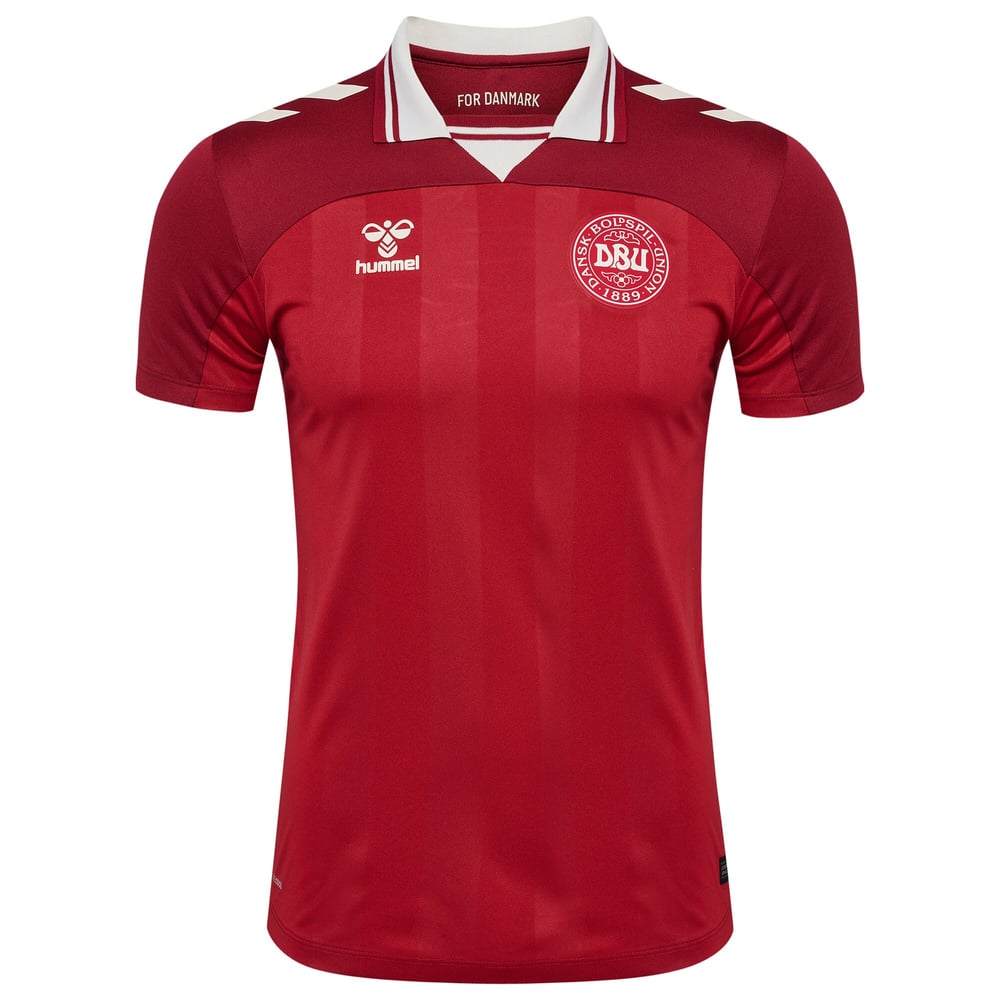 Frauen Dänemark 2025 Frauen Team Home Shirt