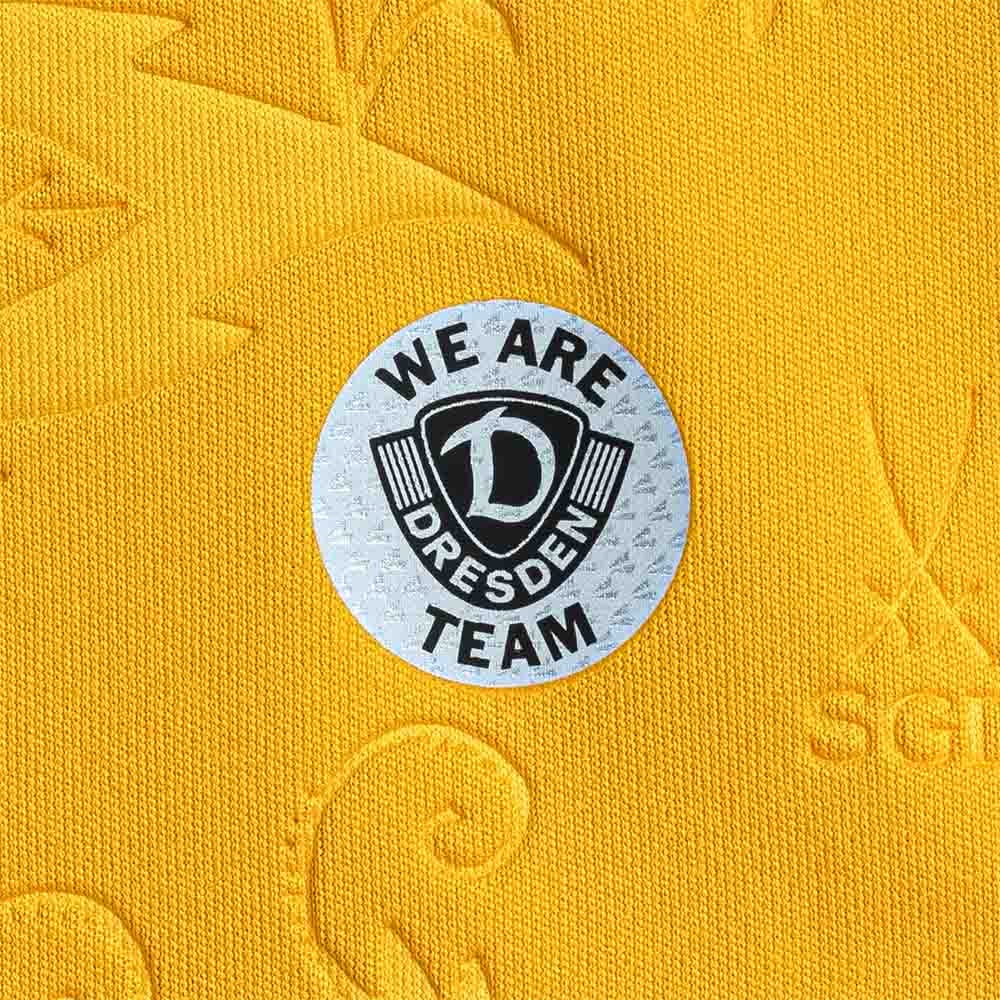 Kid's Dynamo Dresden 2025/26 Home Long Sleeve Shirt