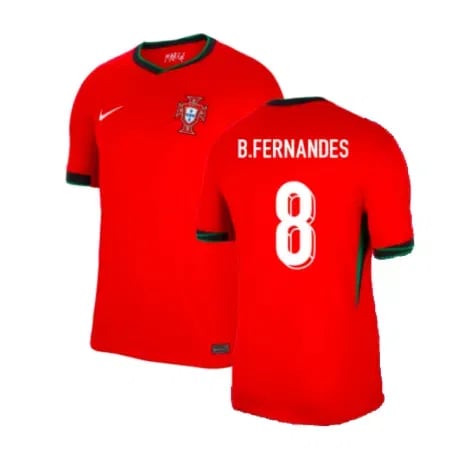 Men's B.FERNANDES Portugal 2024/25 Home Shirt