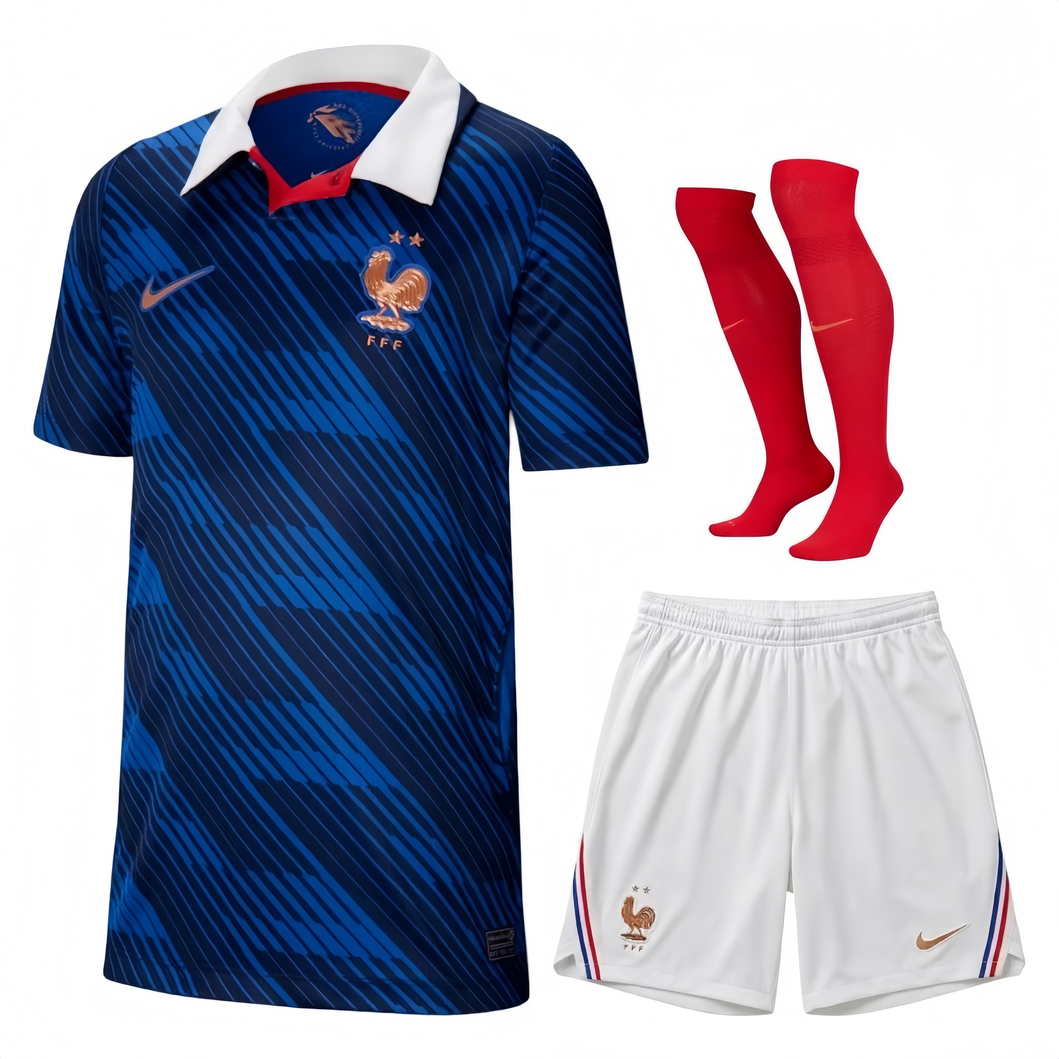 Kinder Frankreich 2026 Home Kit - WORLD CUP 2 O26