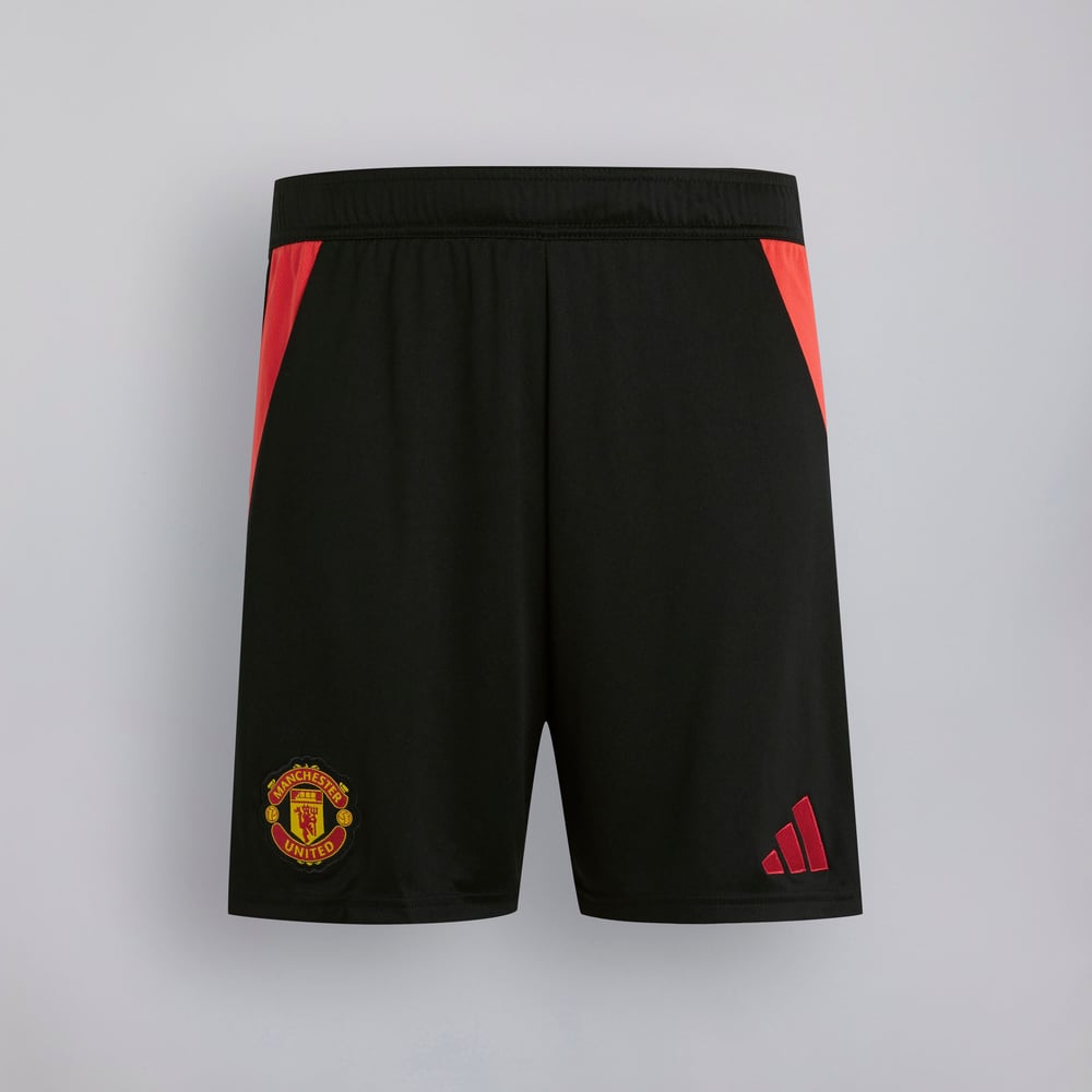 Kinder Manchester United 2024/25 Home Shorts-Schwarz