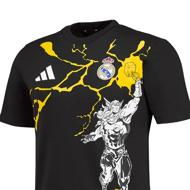 Kid's Real Madrid 2025/26 Third Marvel Shirt