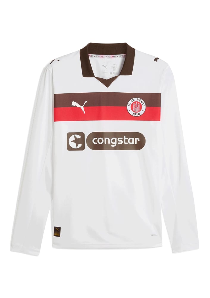 Kid's FC St. Pauli 2025/26 Away Long Sleeve Shirt